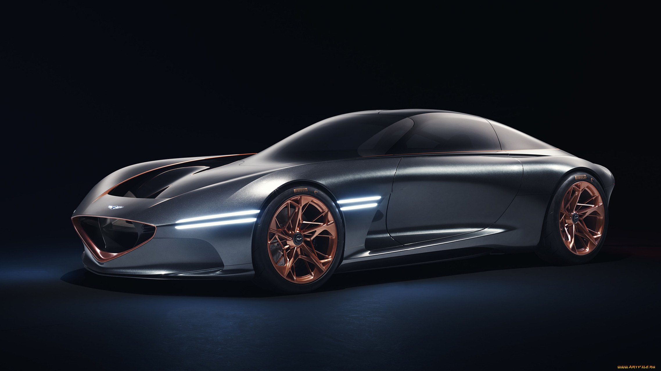 hyundai genesis essentia concept 2018, , hyundai, 2018, concept, essentia, genesis